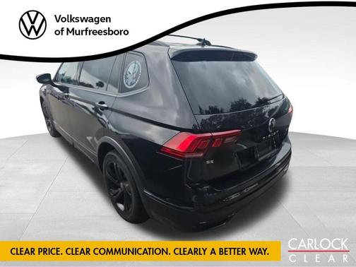 Deep Black Pearl 2023 Volkswagen Tiguan 2.0T SE R-Line Black