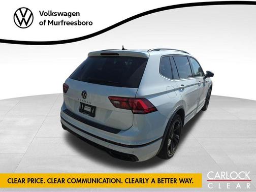 Opal White 2023 Volkswagen Tiguan 2.0T SE R-Line Black