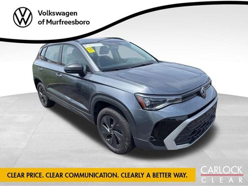 Platinum Gray Metallic 2025 Volkswagen Taos 1.5T S