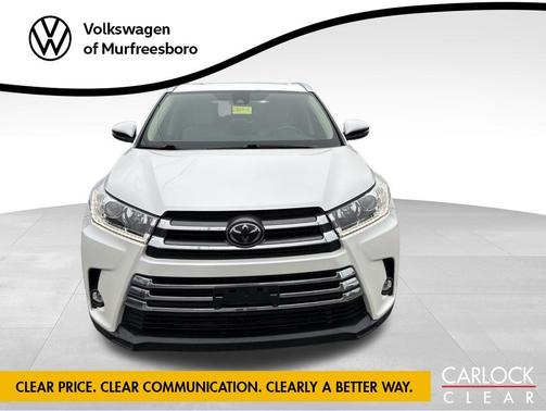 Blizzard Pearl 2019 Toyota Highlander Limited