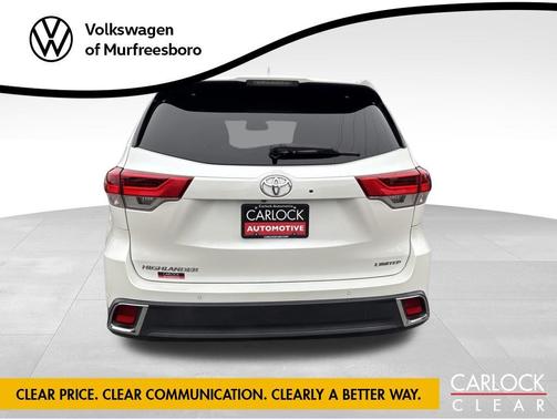 Blizzard Pearl 2019 Toyota Highlander Limited