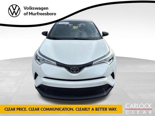 Blizzard Pearl w/Black Roof 2019 Toyota C-HR XLE