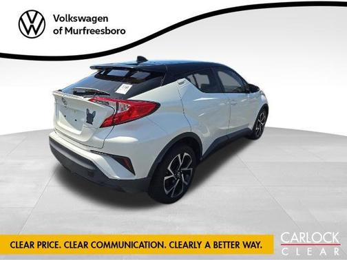 Blizzard Pearl w/Black Roof 2019 Toyota C-HR XLE