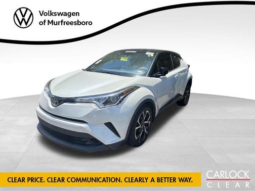Blizzard Pearl w/Black Roof 2019 Toyota C-HR XLE