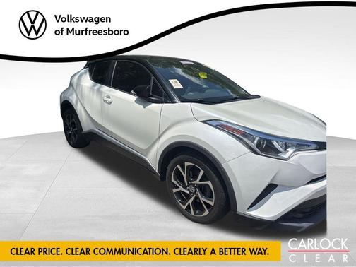 Blizzard Pearl w/Black Roof 2019 Toyota C-HR XLE
