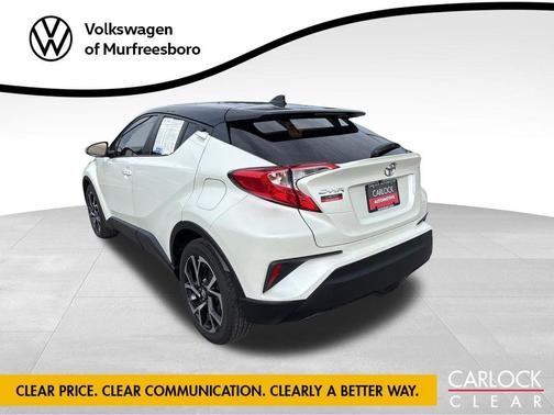 Blizzard Pearl w/Black Roof 2019 Toyota C-HR XLE