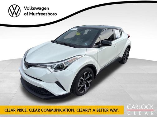 Blizzard Pearl w/Black Roof 2019 Toyota C-HR XLE
