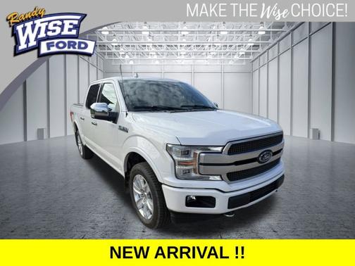WHITE PLATINUM METALLIC TC 2019 Ford F-150 PLATINUM