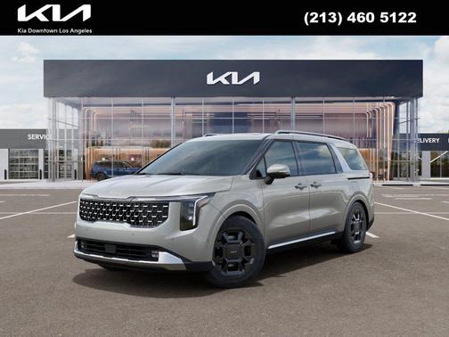 Ivory Silver 2026 Kia Carnival Hybrid SX