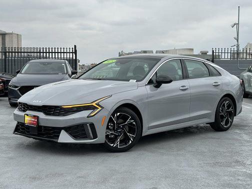 Wolf Gray 2025 Kia K5 GT-Line