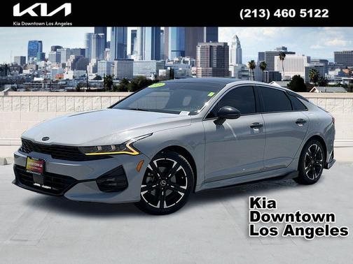 Wolf Gray 2021 Kia K5 GT-Line