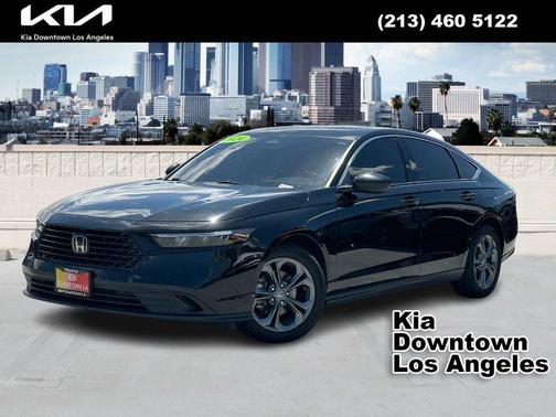Crystal Black Pearl 2024 Honda Accord EX