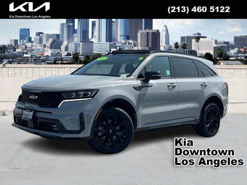 Wolf Gray 2022 Kia Sorento SX