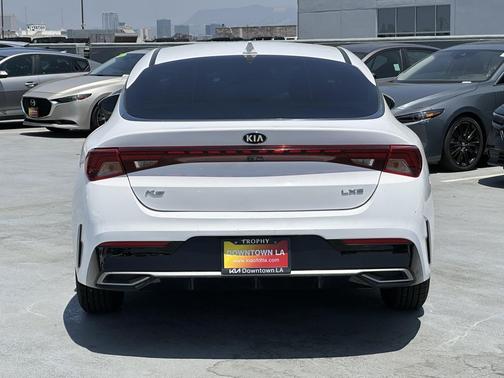 Glacial White Pearl 2021 Kia K5 LXS