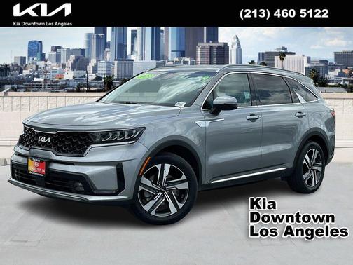 Steel Gray 2023 Kia Sorento Hybrid EX