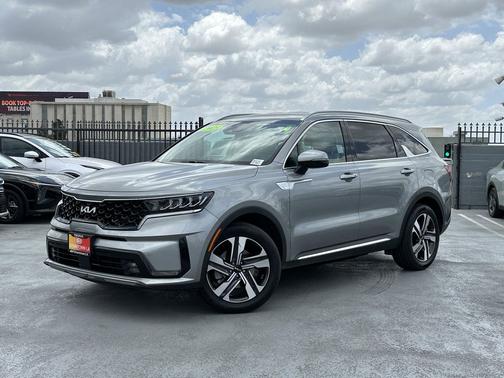 Steel Gray 2023 Kia Sorento Hybrid EX