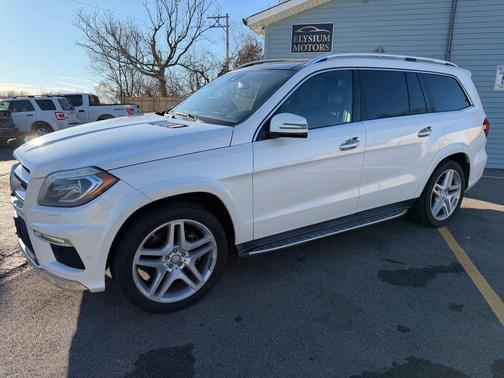 Polar White 2014 Mercedes-Benz GL-Class 4MATIC 4dr GL 550