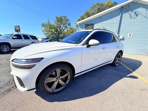 Alta White 2024 Genesis GV70 3.5T Sport AWD