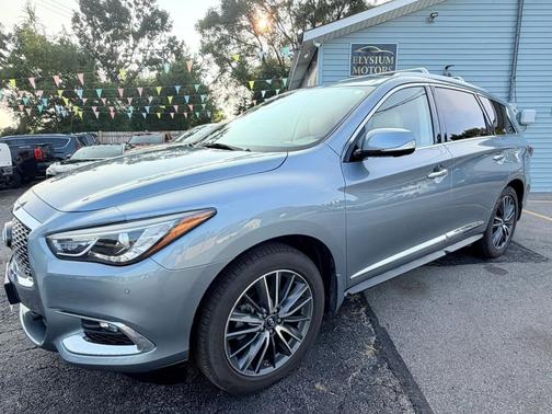 Hagane Blue 2017 INFINITI QX60 AWD