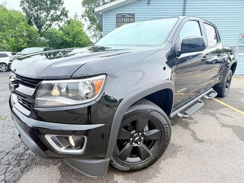 Black 2016 Chevrolet Colorado 4WD Crew Cab 140.5" LT