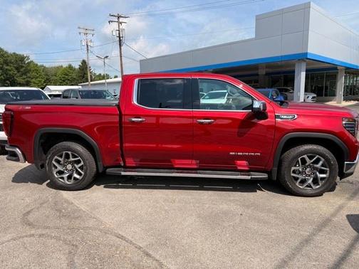 Volcanic Red Tintcoat 2023 GMC Sierra 1500 SLT