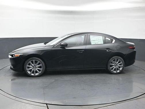 Jet Black Mica 2026 Mazda Mazda3 FWD w/Preferred Package