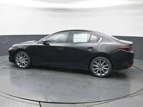 Jet Black Mica 2026 Mazda Mazda3 FWD w/Preferred Package