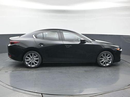 Jet Black Mica 2026 Mazda Mazda3 FWD w/Preferred Package