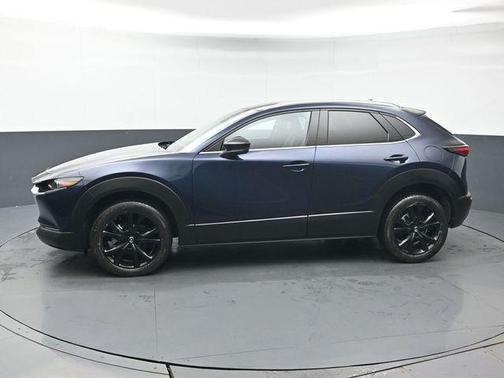 Deep Crystal Blue Mica 2023 Mazda CX-30 2.5 Turbo Premium Package