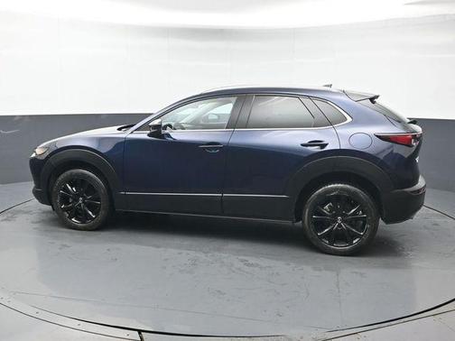 Deep Crystal Blue Mica 2023 Mazda CX-30 2.5 Turbo Premium Package