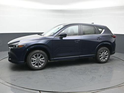Deep Crystal Blue Mica 2025 Mazda CX-5 2.5 S Preferred Package