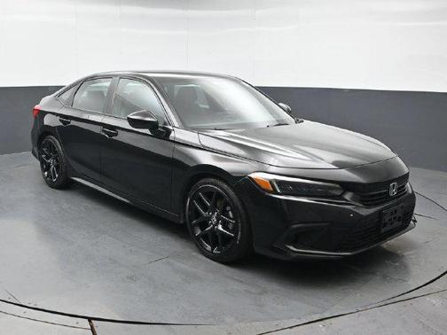 Crystal Black Pearl 2024 Honda Civic Sport