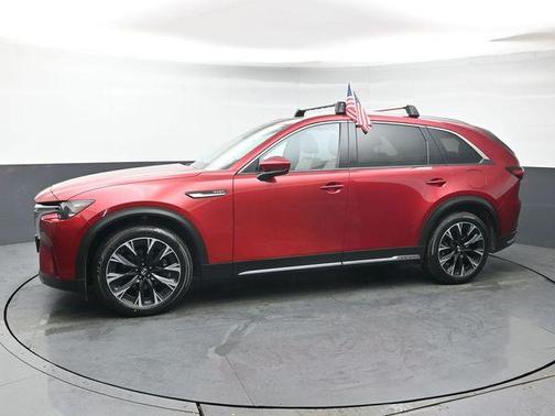 Soul Red Crystal Metallic 2024 Mazda CX-90 PHEV Premium
