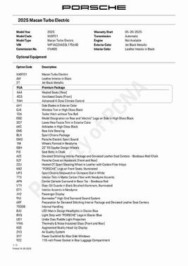 2025 Porsche Macan Turbo