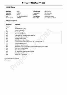 2022 Porsche Macan Base