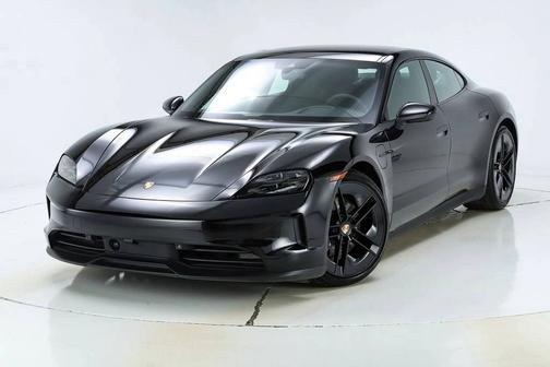 Black 2025 Porsche Taycan
