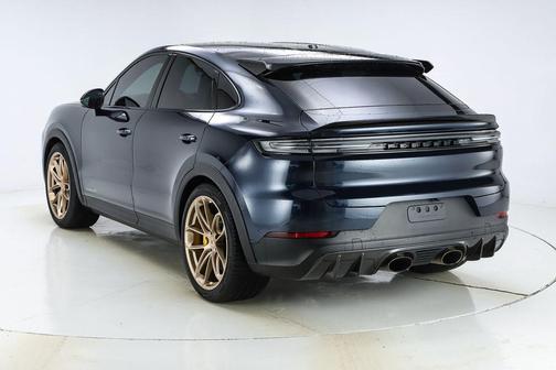 Blue Metallic 2024 Porsche Cayenne Turbo GT