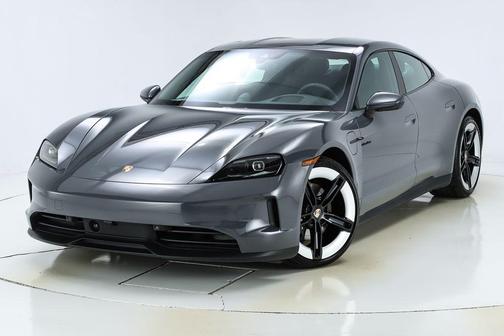 Slate Gray 2025 Porsche Taycan 4
