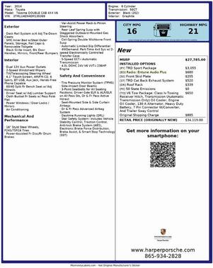 2014 Toyota Tacoma Base