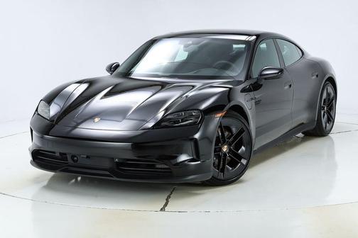Black 2025 Porsche Taycan Base