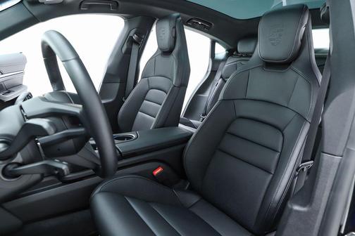 Black 2025 Porsche Taycan Base