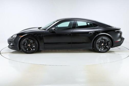 Black 2025 Porsche Taycan Base