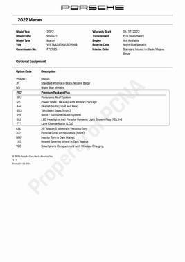 2022 Porsche Macan Base