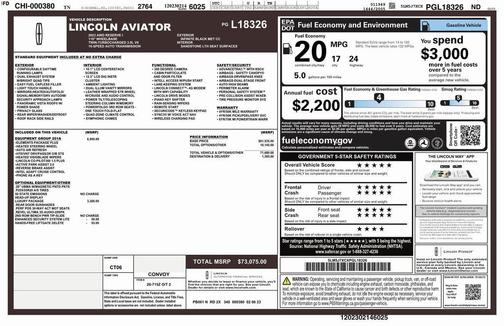 2023 Lincoln Aviator Reserve AWD