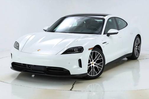 White 2025 Porsche Taycan