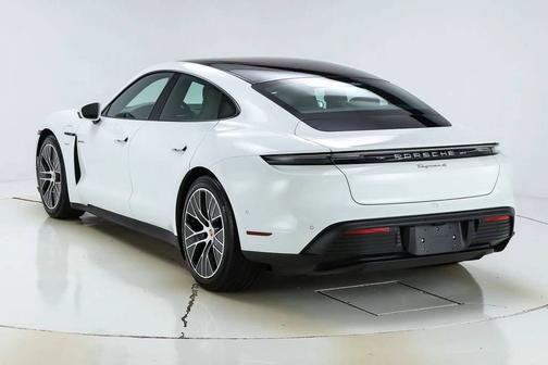 White 2025 Porsche Taycan