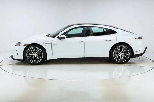 White 2025 Porsche Taycan