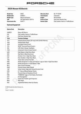 2025 Porsche Macan 4S