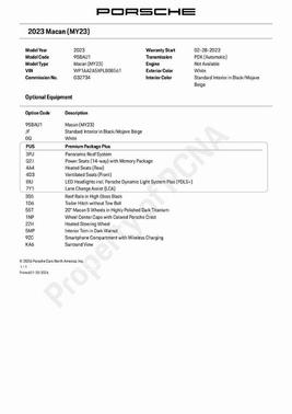 2023 Porsche Macan T