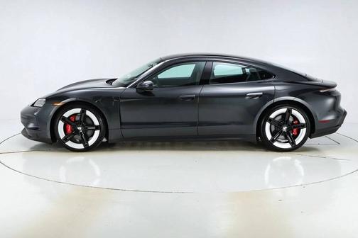 Volcano Grey Metallic 2025 Porsche Taycan